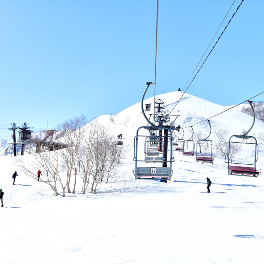 白馬五竜スキー場までの送迎バス